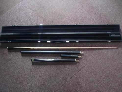 Buffalo Premium snookerkeu set inclusief 2 verlengstukken, Sport en Fitness, Biljarten en Poolen, Zo goed als nieuw, Keu of Ballen