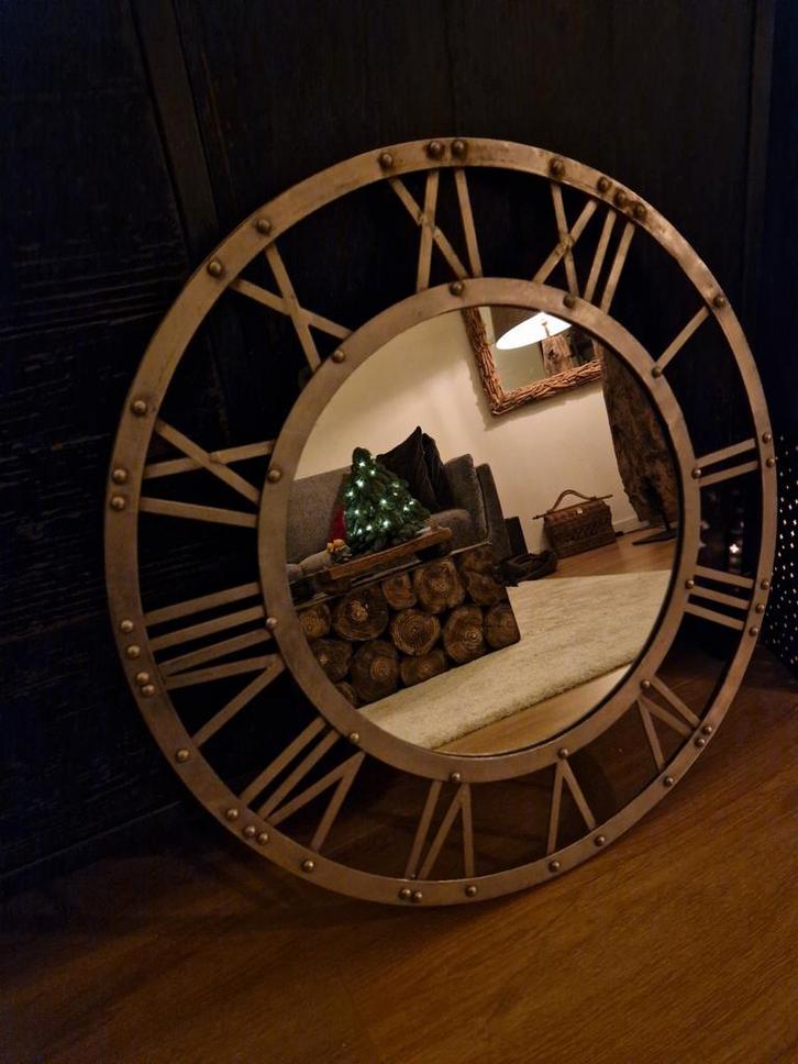 Schitterende unieke spiegel van het merk Sia, Huis en Inrichting, Woonaccessoires | Spiegels, Zo goed als nieuw, Minder dan 100 cm