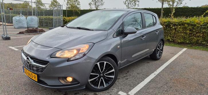 Opel Corsa 1.4  2015 Grijs, Auto's, Opel, Corsa, ABS, Achteruitrijcamera, Adaptive Cruise Control, Airbags, Airconditioning, Android Auto