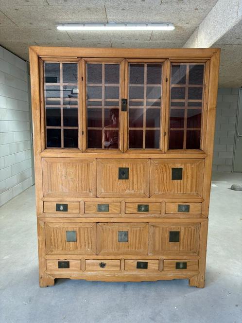 Chinese servieskast, Huis en Inrichting, Kasten | Buffetkasten, Gebruikt, 150 tot 200 cm, 100 tot 150 cm, 25 tot 50 cm, Met lade(s)