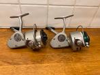 2x Daiwa 504 nostalgische karpermolens mooie staat, Watersport en Boten, Ophalen of Verzenden, Zo goed als nieuw, Molen