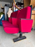 Bioscoopstoelen theaterstoelen set van 3, Ophalen, Gebruikt, Drie, Theater