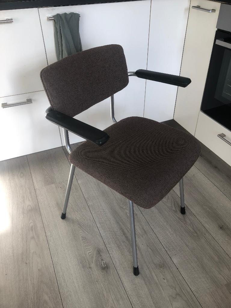 Stoel Gispen, Huis en Inrichting, Ophalen, Gebruikt, Zwart, Eén