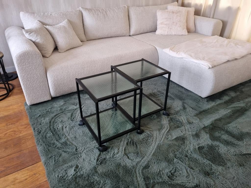 Design tafeltjes ALIAS Giandomenico Belotti, 1990s, 45 tot 60 cm, Minder dan 55 cm, Gebruikt, Vierkant