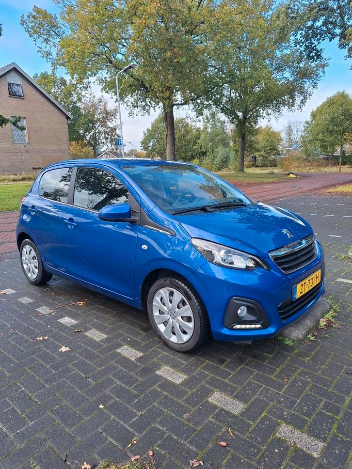 Peugeot 108 1.0 E-vti 5-deurs airco Led chroom 2019, Auto's, Peugeot, Particulier, ABS, Airconditioning, Bluetooth, Elektrische buitenspiegels