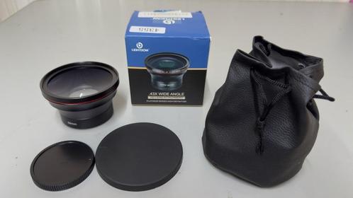 Lightdow HD Groothoek voorzetlens (0,43x), Audio, Tv en Foto, Fotografie | Lenzen en Objectieven, Nieuw, Groothoeklens, Ophalen of Verzenden