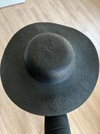 Flaphoed zwart Herman 57cm zomer, 56 of 57 cm (M, 7 of 7⅛ inch), Verzenden, Hoed, Zo goed als nieuw