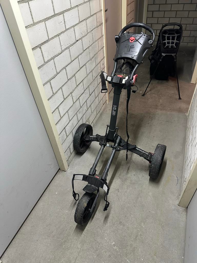 Fastfold Golftrolley - In goede staat, Ophalen of Verzenden, Gebruikt, Golfkar, Overige merken