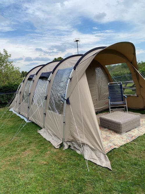 Redwood Birch 4 tent – ruime 4-persoons familietent, Caravans en Kamperen, Tenten, tot en met 4, Zo goed als nieuw, Ophalen