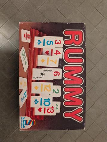 Vintage Rummy Bordspel - Schmidt International beschikbaar voor biedingen