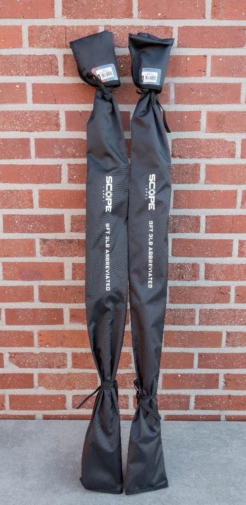 2x Nash Scope OPS 9ft 3lb Abbreviated, Watersport en Boten, Hengelsport | Karpervissen, Nieuw, Werphengel, Ophalen of Verzenden