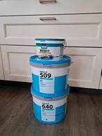 Restanten vloerbedekking en pvc lijm, Ophalen, Wit