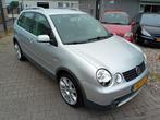 Volkswagen Cross Polo 1.4 FUN 55KW BJ2005 APK 04-2026!, Voorwielaandrijving, 74 pk, Zwart, 4 cilinders