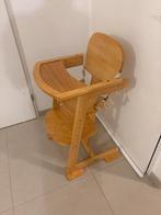 Houten Bambino Eetstoel - Verstelbaar, Kinderen en Baby's, Ophalen, Gebruikt, Meegroeistoel, Gordel(s)