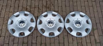 3 wieldoppen VW 16 inch samen voor €10,- beschikbaar voor biedingen