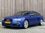 Audi A5 Sportback 1.8 TFSI S-Edition Sport, SEPANG BLUE, BLA, Gebruikt, 4 cilinders, Origineel Nederlands, Bedrijf
