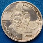 Penning 35 jaar huwelijk  - Koningin Beatrix & Prins Claus, Verzenden, Overige materialen, Nederland