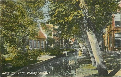 (380-204-027) Koog aan de Zaan  Voorbij de Sluis, Verzamelen, Ansichtkaarten | Nederland, Noord-Holland, Verzenden