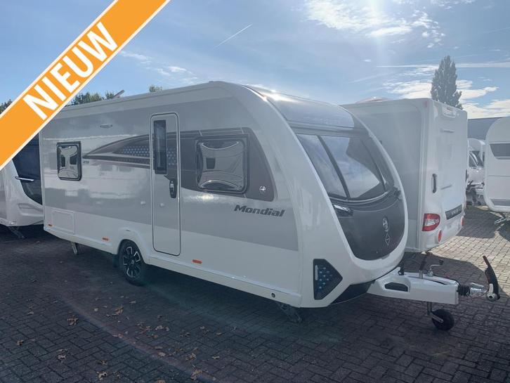 Sprite Mondial 470 SE Model 2026, Caravans en Kamperen, Caravans, Bedrijf, tot en met 4, 1000 - 1250 kg, Standaardzit, Sprite