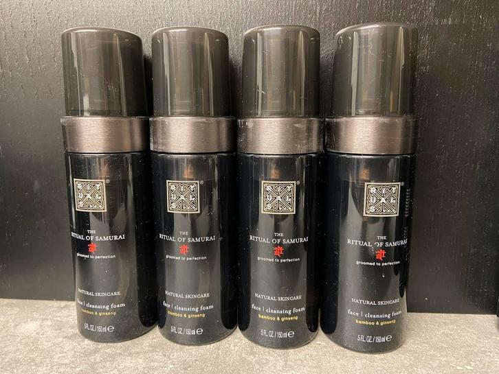 Rituals of Samurai cleansing foam 150ml, Sieraden, Tassen en Uiterlijk, Uiterlijk | Lichaamsverzorging, Nieuw, Bad & Douche, Ophalen of Verzenden