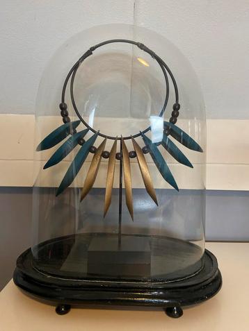 Oude Stolp met Decoratie ook leuk v d kerst beschikbaar voor biedingen