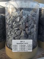 GRATIS: 1 big bag aan kiezels grijs/ basalt split 16/22, Ophalen of Verzenden, Antraciet, Basalt, Split