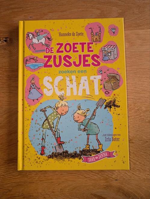 Hanneke de Zoete - De Zoete Zusjes zoeken een schat, Boeken, Kinderboeken | Jeugd | onder 10 jaar, Zo goed als nieuw, Fictie algemeen