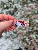 Hello Kitty Sanrio Sleutelhanger Handgemaakt, Overige merken, Overige materialen, Verzenden, Zo goed als nieuw