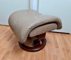 Stressless hocker poef voetenbank lever kleur leder zgan, Ophalen, Modern interieur design, Minder dan 50 cm, Zo goed als nieuw