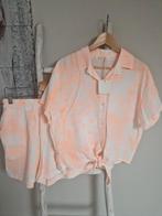 Vrolijk setje one size 100% katoen, Maat 38/40 (M), New fashion, Wit, Nieuw