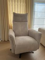 Relax fauteuil licht beige, Ophalen of Verzenden, Zo goed als nieuw, 75 tot 100 cm