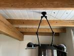 Jielde dubbele lamp, Ophalen of Verzenden, Metaal, Industrieel, 75 cm of meer