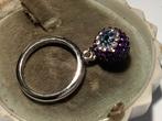 PRACHTIGE SWAROVSKI RING MET BALLETJE BEZET MEF KRISTALLEN, Sieraden, Tassen en Uiterlijk, Antieke sieraden, Verzenden, Ring