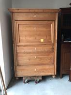 Geloogd grenen schijn secretaire, Huis en Inrichting, Ophalen of Verzenden