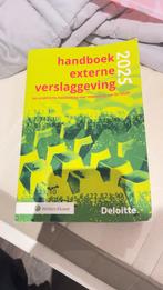 Handboek Externe Verslaggeving 2025, Ophalen of Verzenden, Zo goed als nieuw, Accountancy en Administratie