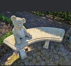 Sfeervolle Romantische franse stenen tuinbank, Tuin en Terras, Ophalen, Gebruikt, Overige materialen