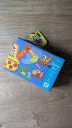 Djeco voertuigen puzzel, Kinderen en Baby's, Speelgoed | Kinderpuzzels, Ophalen of Verzenden, 10 tot 50 stukjes, Zo goed als nieuw