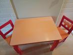 Kindertafel met stoeltjes, Kinderen en Baby's, Kinderkamer | Tafels en Stoelen, Ophalen of Verzenden, Gebruikt, Tafel(s) en Stoel(en)