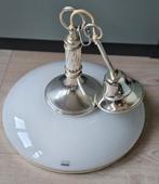 Frantzen opaline hanglamp vintage, Huis en Inrichting, Gebruikt, 50 tot 75 cm, Wit, Ophalen of Verzenden