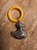 Bijtring eendje geen zilver of verzilverd (denk ik), Ophalen of Verzenden, Gebruikt