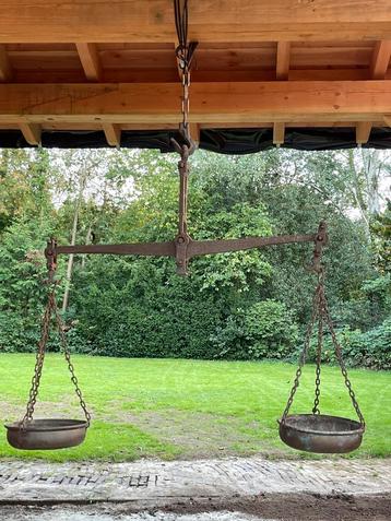 Bascule, weegbalans, 1732, gietijzer, 120 cm breed beschikbaar voor biedingen