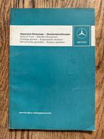 Mercedes algemene werktuigen werkplaats boek, Auto diversen, Handleidingen en Instructieboekjes, Ophalen of Verzenden