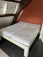 Auping auronde tweepersoonsbed, Wit, Tweepersoons, Ophalen of Verzenden, Zo goed als nieuw