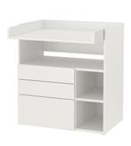 Commode SMÅSTAD wit 1 lade, Ophalen, 50 tot 70 cm, 90 tot 105 cm, 100 cm of meer