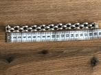 Prachtige moderne zilveren armband, Ophalen of Verzenden, Zo goed als nieuw, Zilver