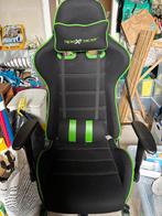 Apex Racer Gaming Bureaustoel - Zwart/Groen, Ophalen, Zwart, Zo goed als nieuw, Gaming bureaustoel