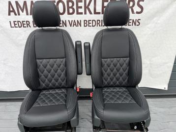 Bestuurder +Bijrijderstoel met zwart leder voor Vito W447  beschikbaar voor biedingen