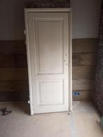 antieke deur met kozijn 86 x 206, Ophalen, 80 tot 100 cm, Binnendeur, Zo goed als nieuw