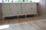 Mooi groot Queen Ann dressoir, Ophalen, Zo goed als nieuw, 200 cm of meer, 25 tot 50 cm