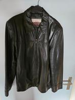 Zwart lederen jas, damesjas leer, blazer, Kleding | Dames, Jassen | Zomer, Ophalen, Zo goed als nieuw, Maat 46/48 (XL) of groter